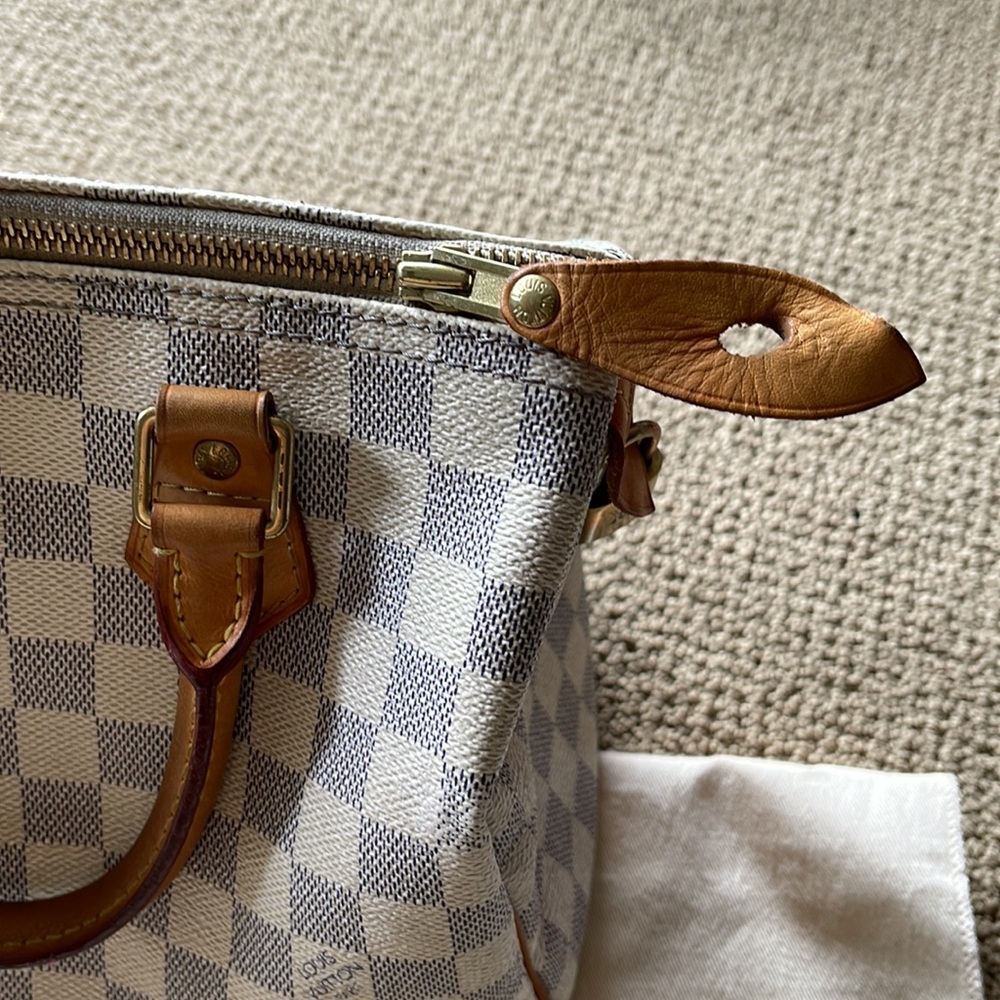 Louis Vuitton Authentic Damier Azur Speedy 25 - Picture 2 of 16